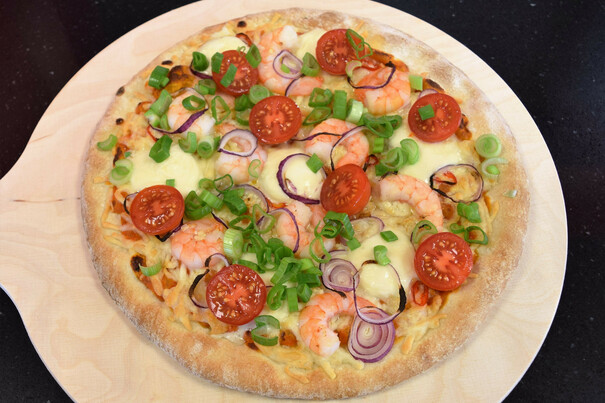 Steinofenpizza Hot Gamba Dr Oetker Professional