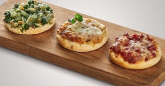 Mini-Pizza Trio-Mix