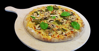 Steinofenpizza Funghi Verde