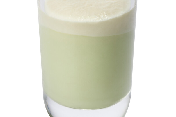 Limettencreme mit Sahne-Milch-Mousse