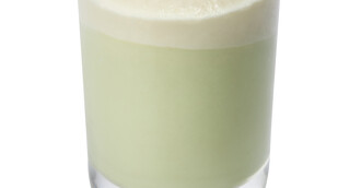 Limettencreme mit Sahne-Milch-Mousse