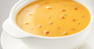 Karottencremesuppe, Royal