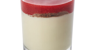 Bayerische Creme mit Erdbeere