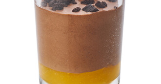 Mousse au Chocolat mit Mandarine