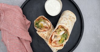 Pizzawrap Chicken vegan