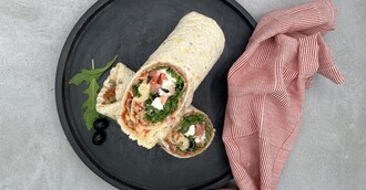 Pizzawrap Thunfisch-Feta