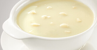 Spargelcremesuppe, Royal