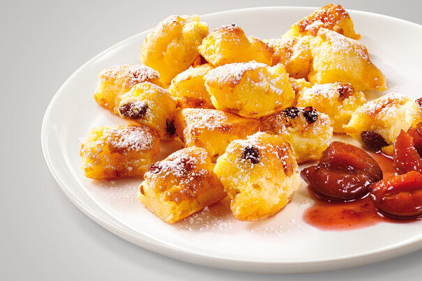 Kaiserschmarrn mit Rosinen